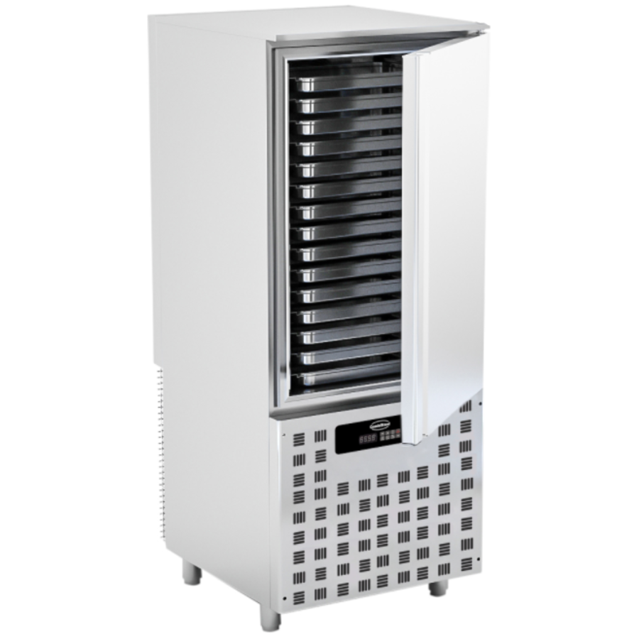 Cellule de refroidissement rapide en acier inoxydable Pro Line 15x GN 1/1