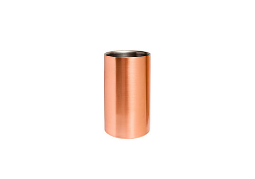  HorecaTraders Wine cooler | Copper colour | Ø12x(H)20cm 