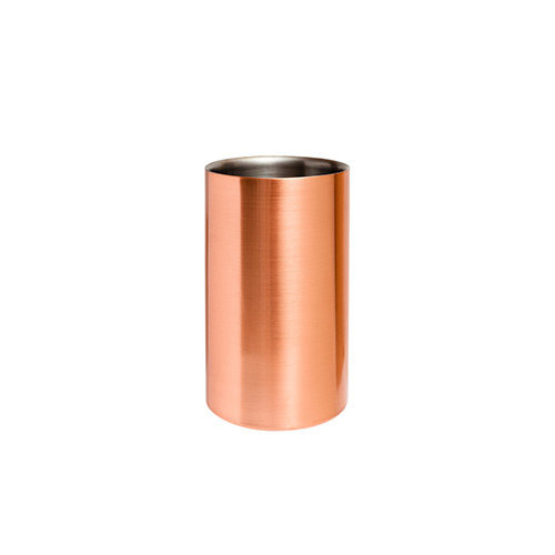  HorecaTraders Weinkühler | Kupferfarbe | Ø12x(H)20cm 