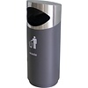 Combisteel Waste bin black powder coated | 69L