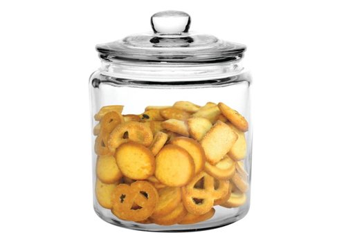  Olympia Glass biscotti jars, 3.8 l 