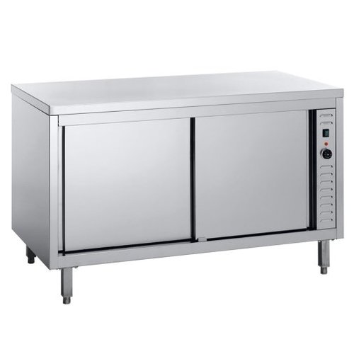  Combisteel Tellerwärmerschrank 2 Türen | 160x70x85 cm (BxTxH) 