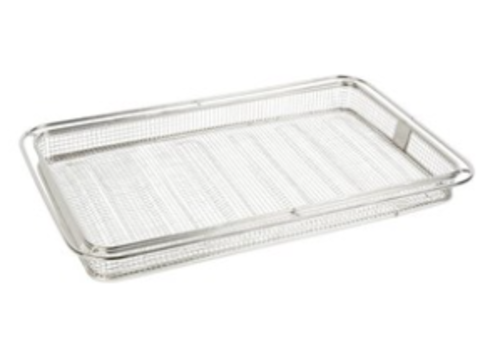  HorecaTraders Panier en fil d'acier inoxydable 