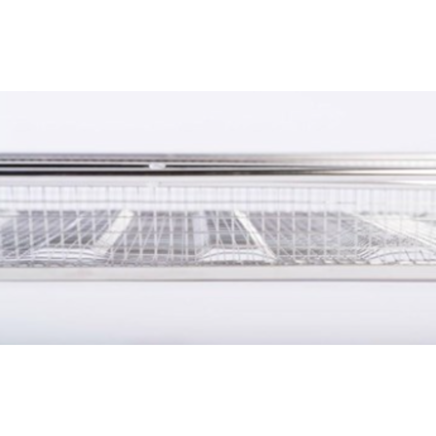 Panier en fil d'acier inoxydable