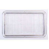Panier en fil d'acier inoxydable