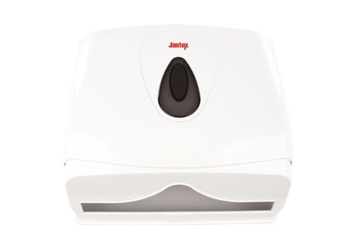  Jantex Distributeur de serviettes en plastique blanc 