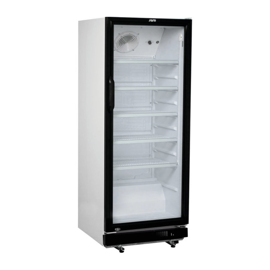 Refrigerator Glass door 620x635x1562mm