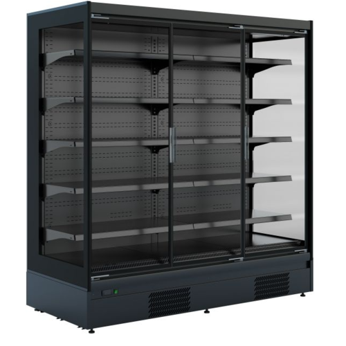  Combisteel Wall cooling black | 131x88x (h) 204 cm 