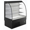 Combisteel Refrigerated display case | black | 150x66x (h) 150 cm