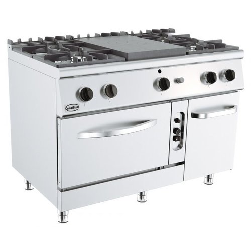  Combisteel Hospitality Hob & Gas Oven 4 Burners | 6KW 