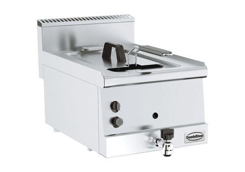  Combisteel Friteuse à gaz pour l'hôtellerie | 1 x 8L Contenu 