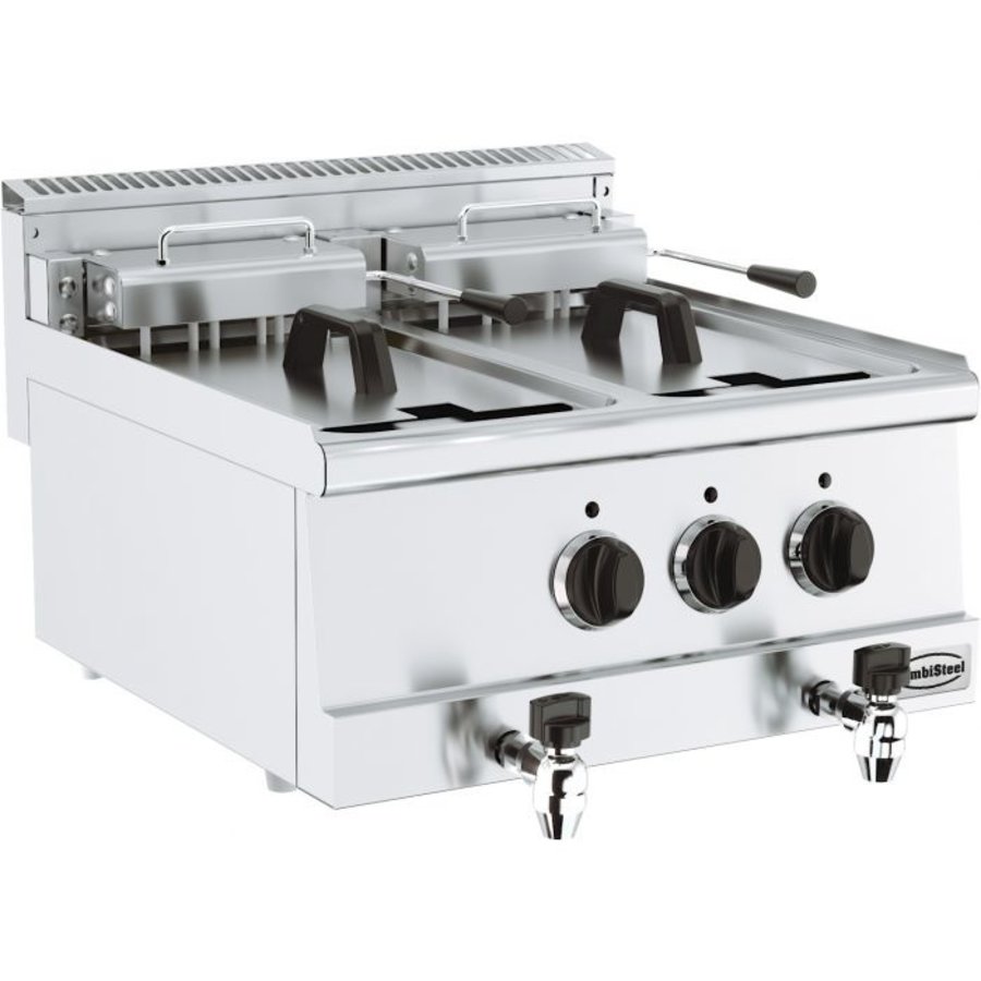 Catering-Fritteuse | 2 x 10L | 2 x 7,5 KW