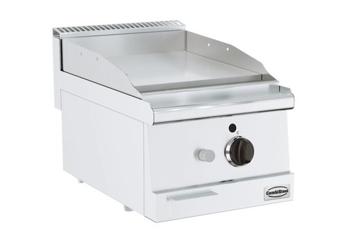  Combisteel Plaque de cuisson à gaz pour l'hôtellerie | 6 kW | (L) 400 x (P) 600 x (H) 300 