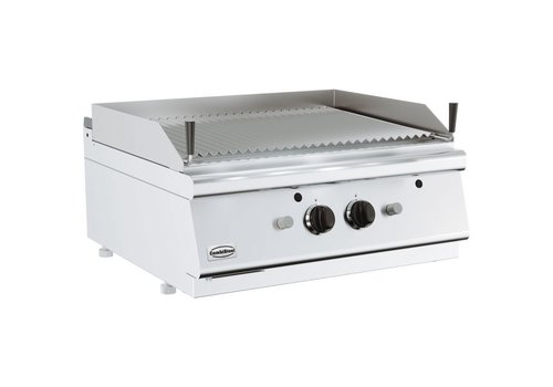  Combisteel Hospitality Lava stone grill | Gas & Double | Tabletop model | 9KW 
