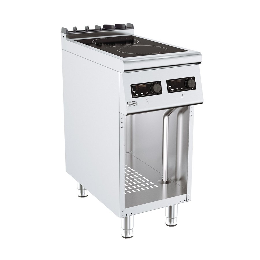 Unité de cuisson électrique pour l'hôtellerie | 2 fosses | 2 x 2,6 kW