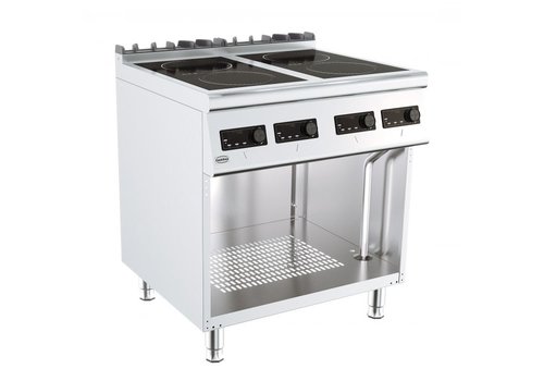  Combisteel Unité de cuisson électrique pour l'hôtellerie | 4 fosses | 4 x 2,6 kW 