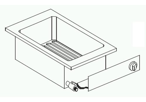  Combisteel Elektrische Fritteuse | Einzeln 1x10 L | 400 V 