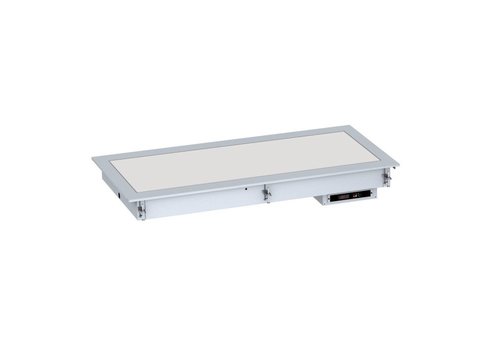  Combisteel Plaque chauffante en céramique encastrable | Blanc | Différentes tailles 
