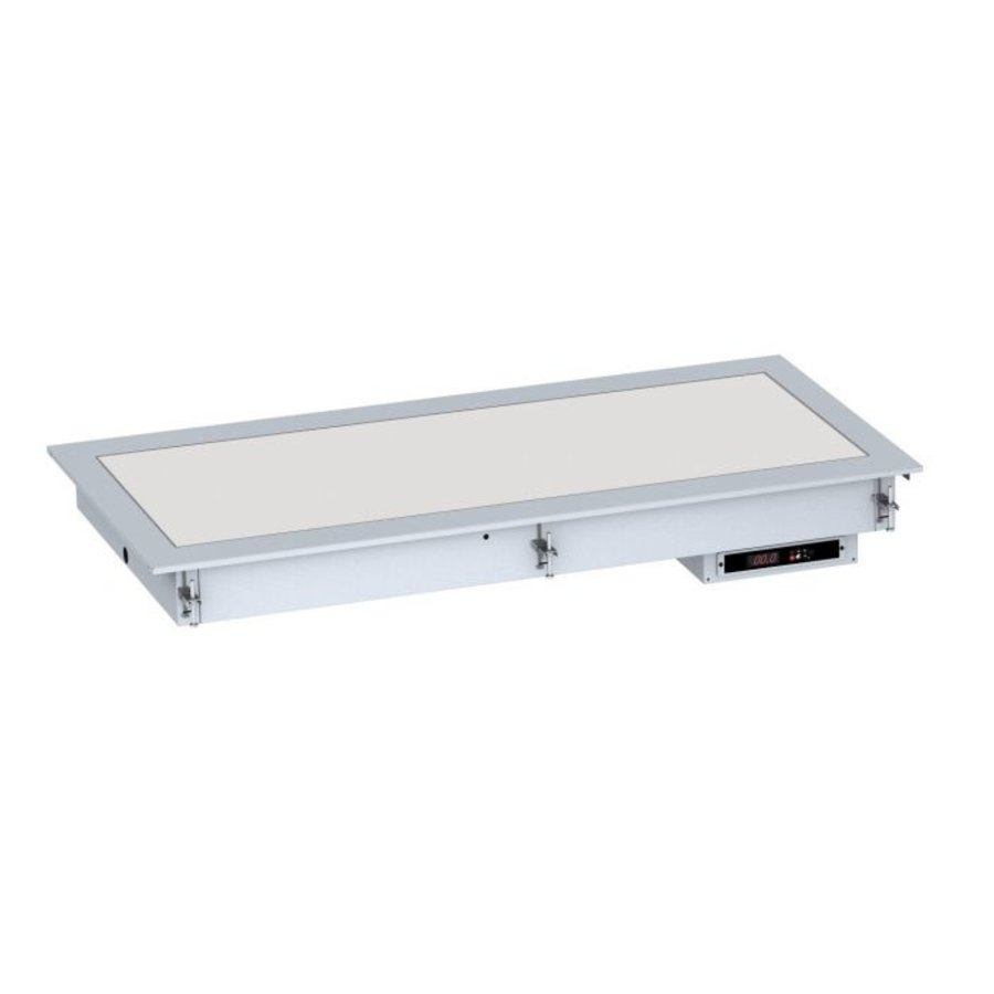 Plaque chauffante en céramique encastrable | Blanc | Différentes tailles