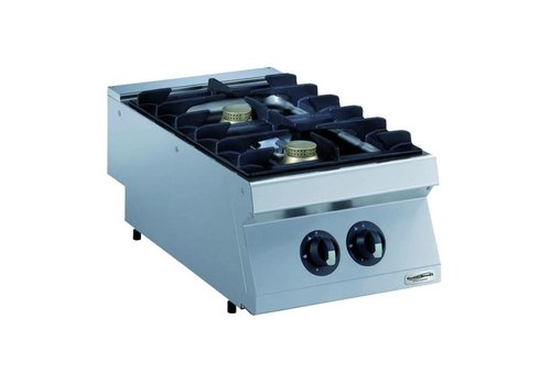  HorecaTraders Horeca Cooking unit Gas 2 burners | 11KW 