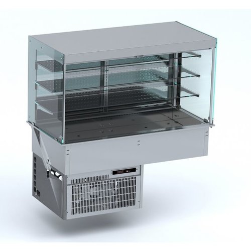  Combisteel Straight refrigerated display case | Wall model | 0/4ºC and 4/10ºC 