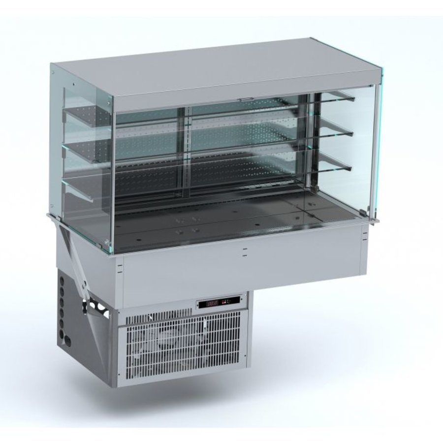 Straight refrigerated display case | Wall model | 0/4ºC and 4/10ºC