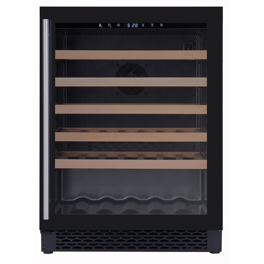 Wine cooler with glass door | 46 bottles | 39 dB | one temperature zone