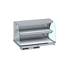 Combisteel Warming display case curved wall model | White | 30 to 120ºC