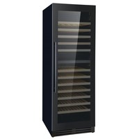 Wine fridge with glass door | 154 bottles | 43 dB | two temperature zones