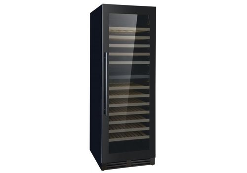  Combisteel Wine fridge with glass door | 154 bottles | 43 dB | two temperature zones 