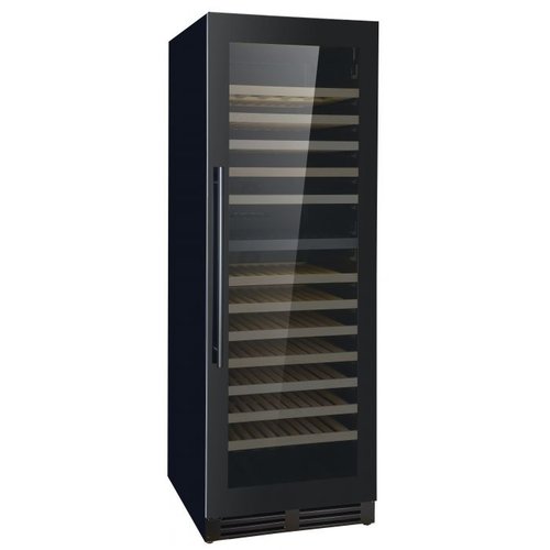  Combisteel Wine fridge with glass door | 154 bottles | 43 dB | two temperature zones 