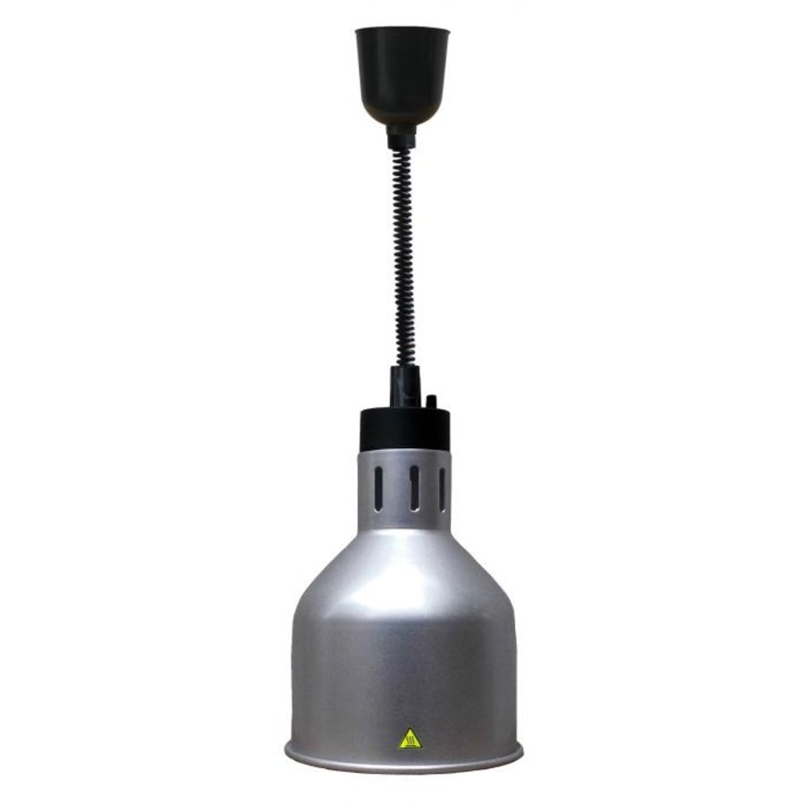 lampe chauffante argentée 0,25 kW