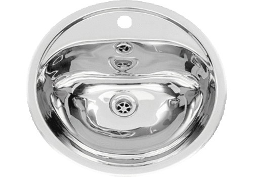  HorecaTraders Lavabo/fontaine en acier inoxydable Hospitality 16 x 46 x 20 cm 