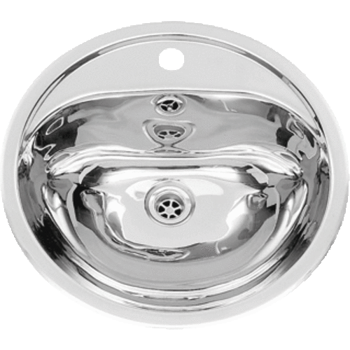  HorecaTraders Catering stainless steel sink / fountain 16x46x20 CM 