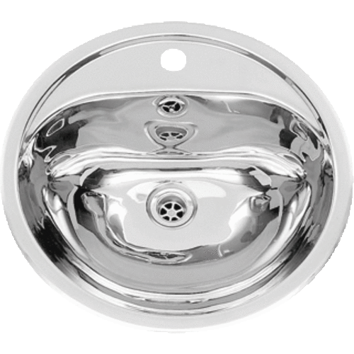  HorecaTraders Hospitality Stainless Steel Washbasin/Fountain 16x46x20 CM 