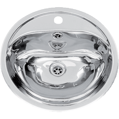  HorecaTraders HorecaTraders Stainless Steel Washbasin | 16x46x20 cm 