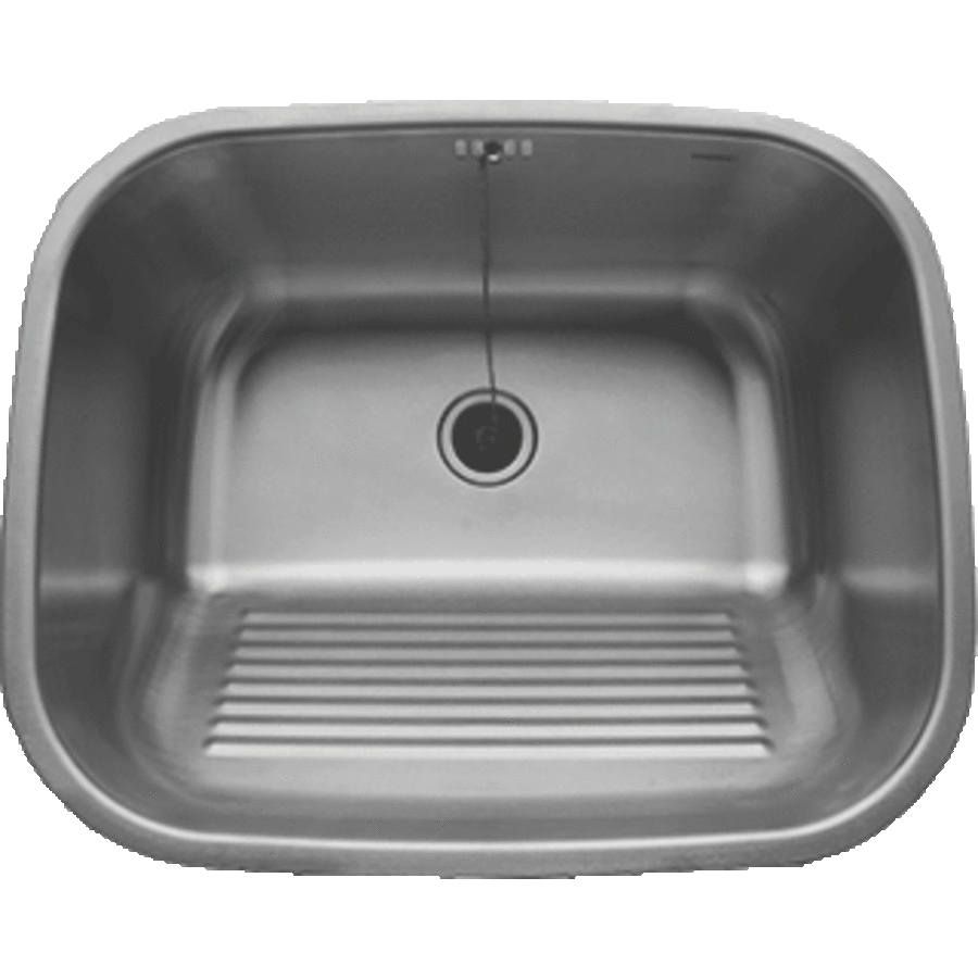 Lavabo rectangulaire en acier inoxydable HT | 45x55x19 CM