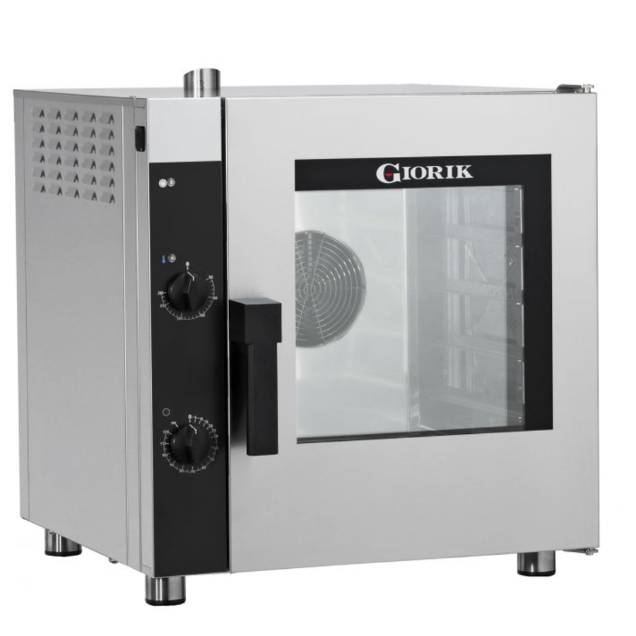 Four à convection | acier inoxydable | 5x 2/3GN | 70 x 60 x 66 cm