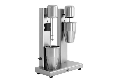  Combisteel Milkshaker Double | 2x1 litre | 360x170x510 mm 