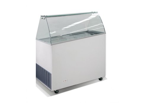  HorecaTraders Vitrine à glaces | 90x65x123 cm 