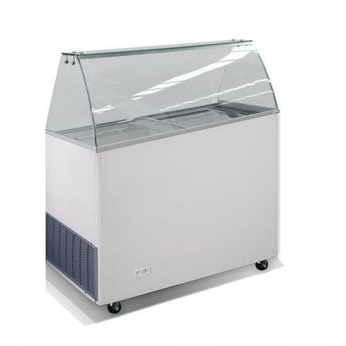  HorecaTraders Scoop ice cream display case | 90x65x123cm 