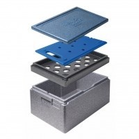 Attaching the cooling cover | Gastronorm 1/1 | 538x337x117 mm