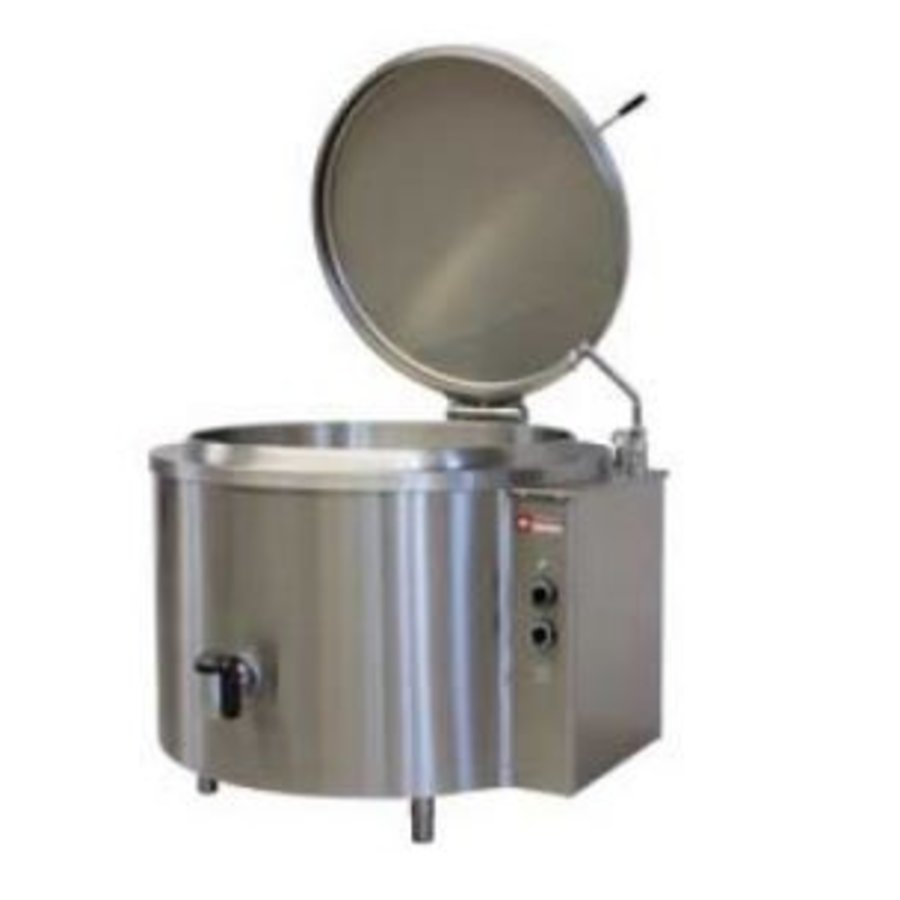 Bouilloire électrique | acier inoxydable | 150L | Robinet de vidange