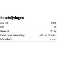 Elektrische kookketel | RVS | 150L | Aftapkraan