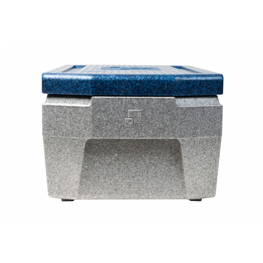 Boîte isotherme de luxe | Gastronorme 1/1 | 45 litres | Gris/Bleu
