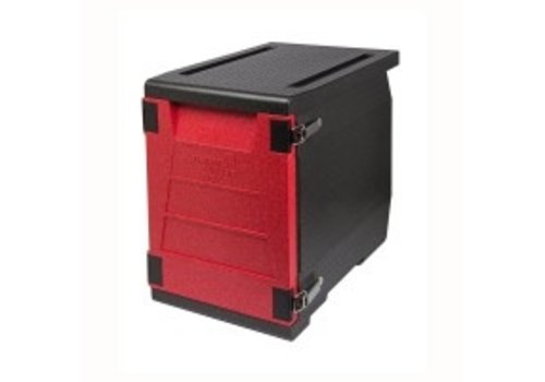  Thermo Future Box Gastronorme à chargement frontal | 93 litres | 12 rails | Porte rouge 