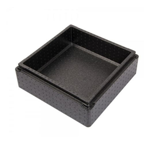  Thermo Future Box Boîte isotherme à pizza | Noir | 41x41x14 cm 