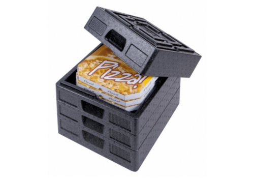  Thermo Future Box Verstelbare thermo box | Zwart | 41x41x13,5 cm 