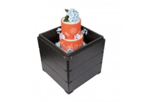  Thermo Future Box Boîte isotherme pour gâteaux | 68L | 350x350x560 mm 