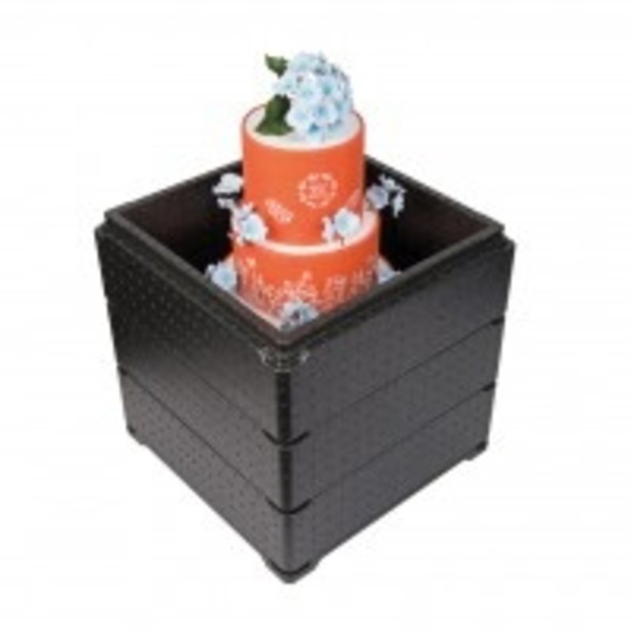 Boîte isotherme pour gâteaux | 68L | 350x350x560 mm